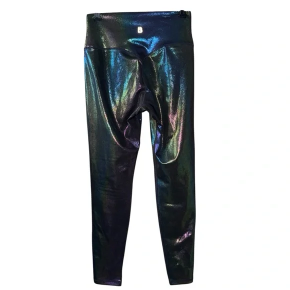 Buffbunny Rebel Leggings Mood Ring Holographic color women’s sz Medium stretch - Picture 8 of 11